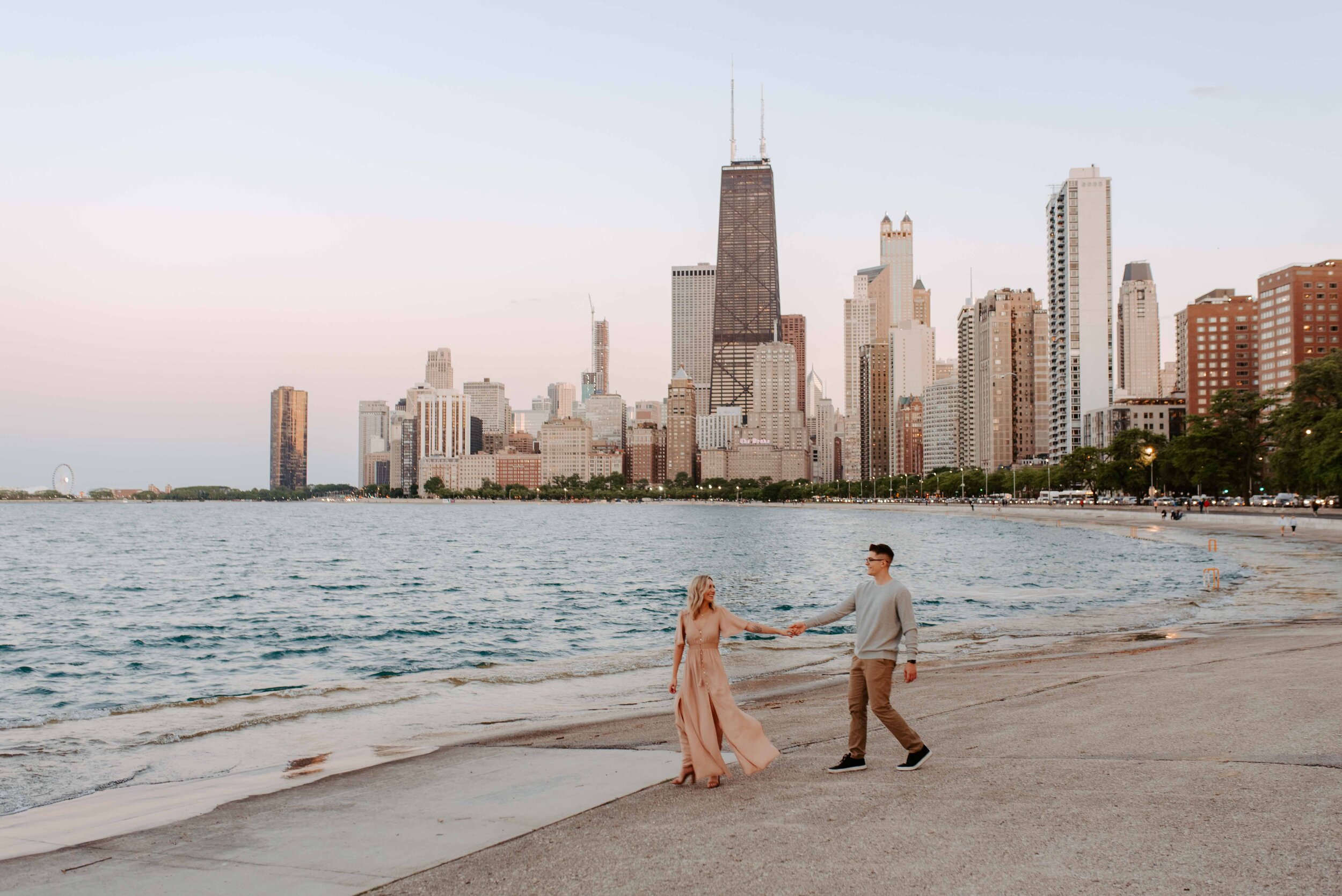 Chicago Skyline Engagement Photos-112.jpg