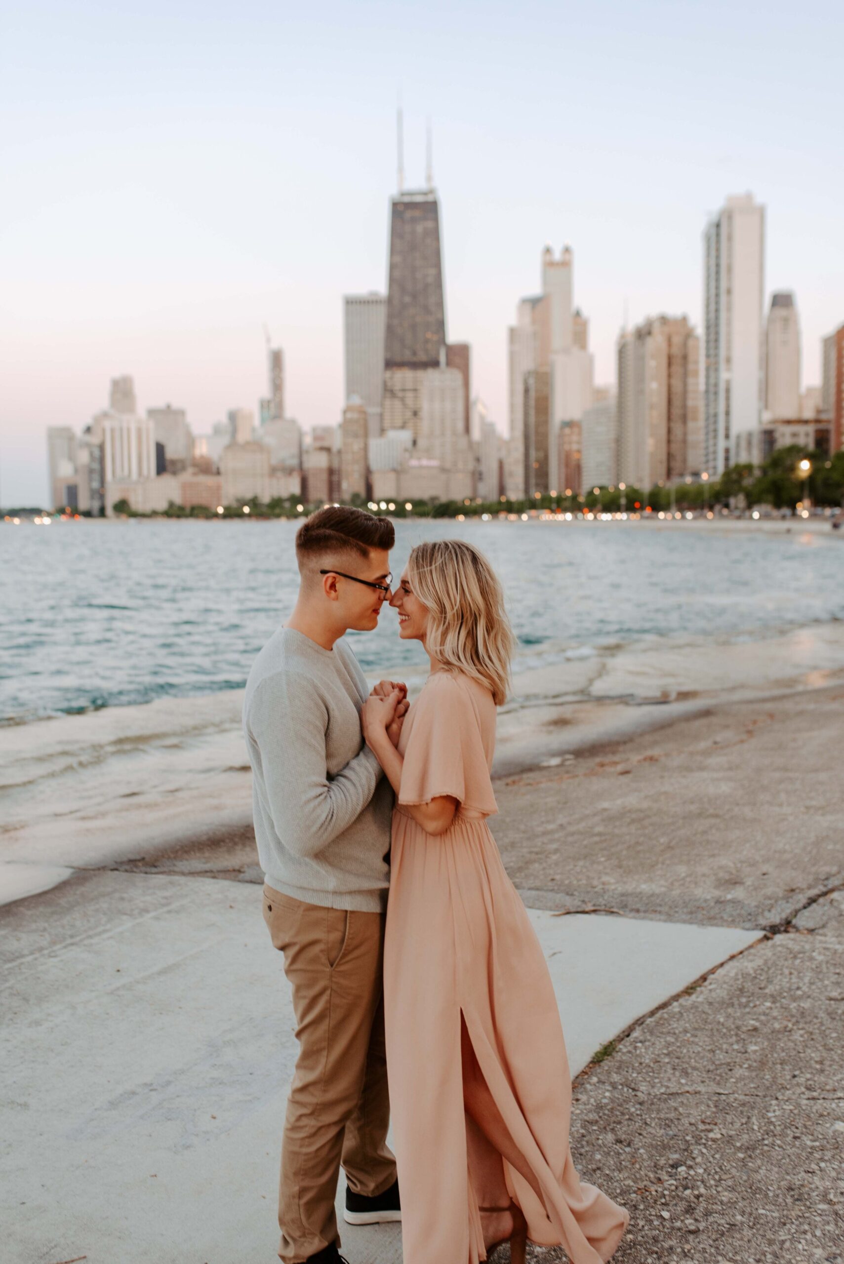 Chicago Skyline Engagement Photos-115.jpg