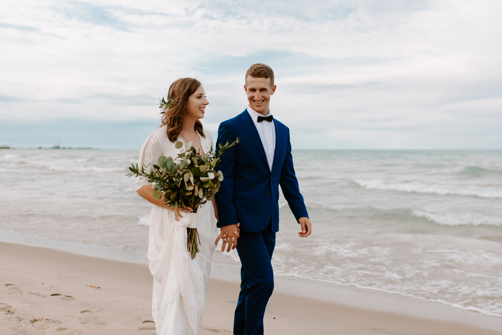 Chicago Wedding Photographer - Lake Michigan Wedding Photos-127.jpg